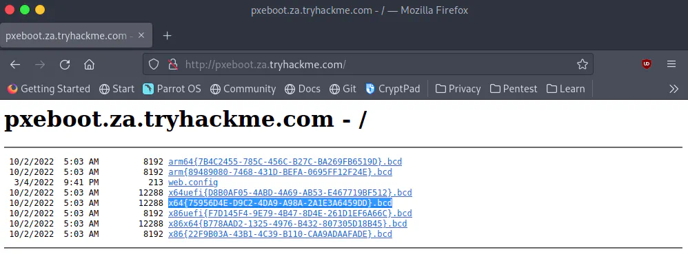 Initial look at the website