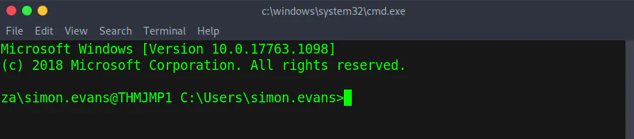 SSH login