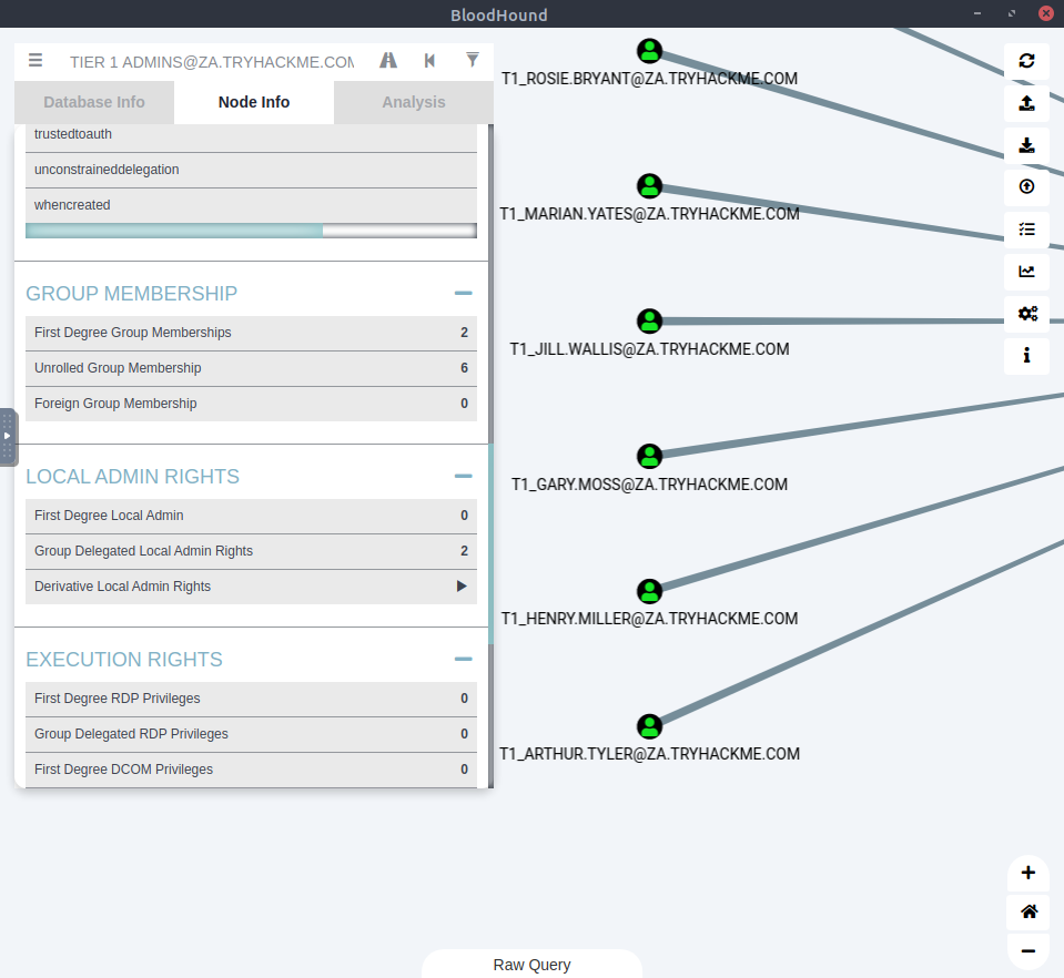 Tier 1 admins machine admin access