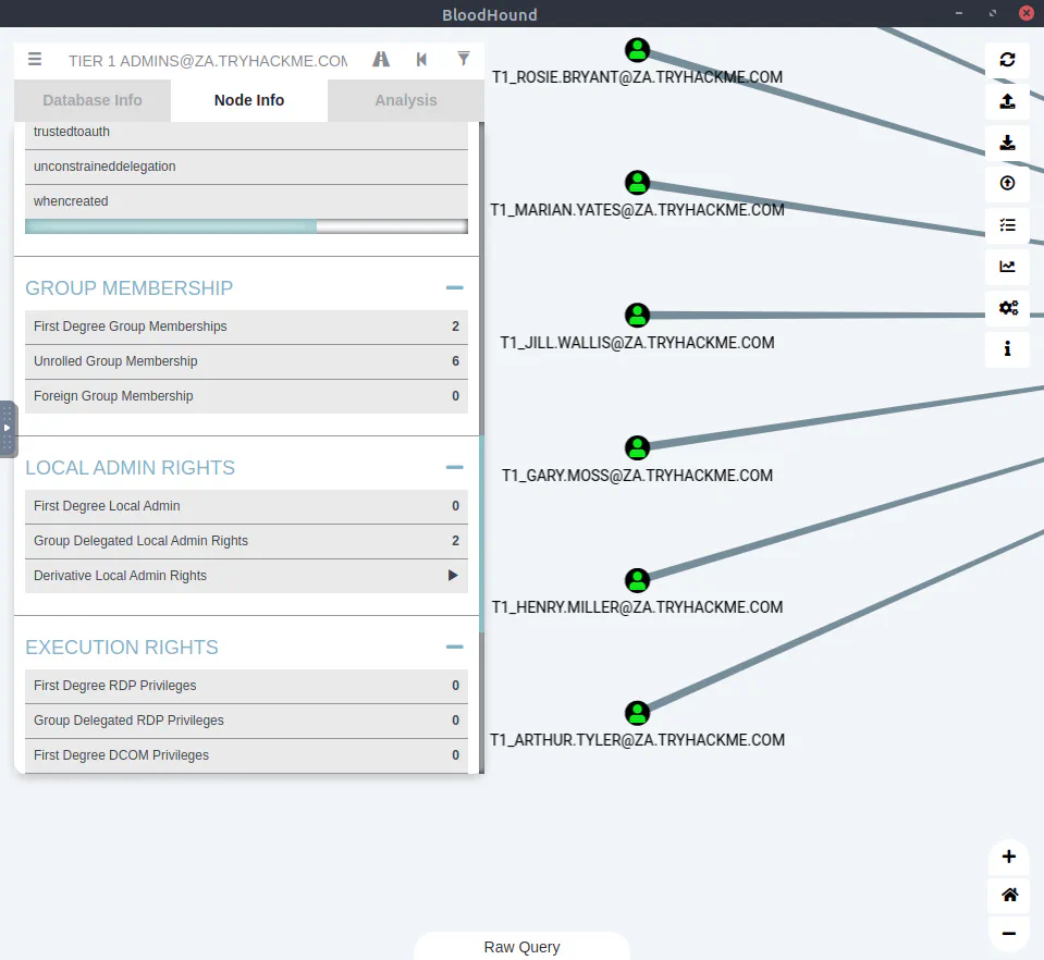 Tier 1 admins machine admin access