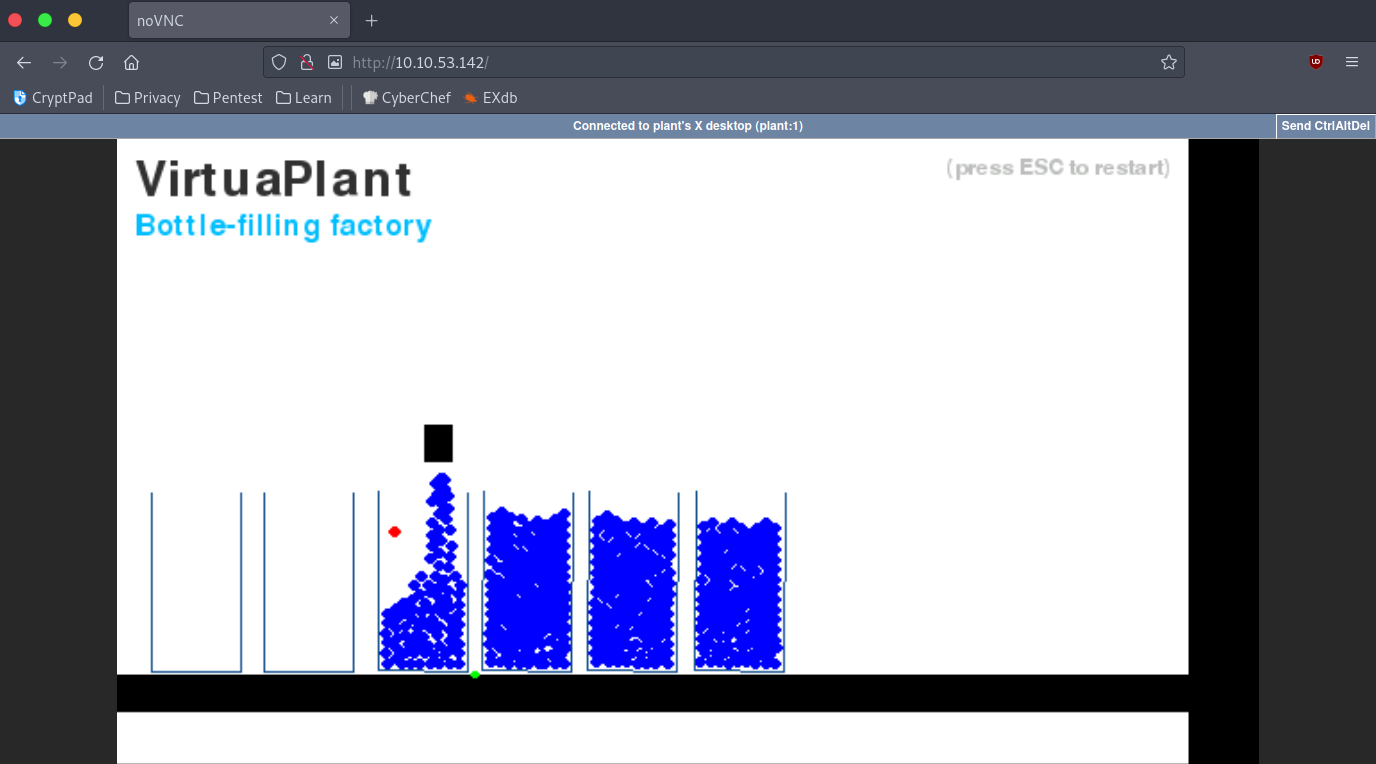 Preview of the ICS plant.