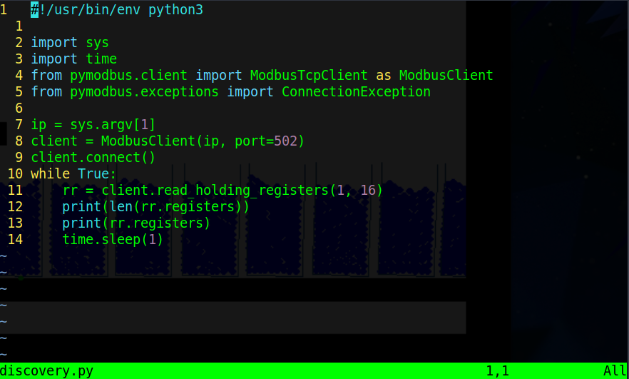 Discovery.py file with some modifications