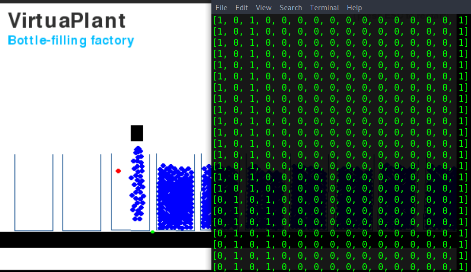 Side-by-side ICS plant and registers