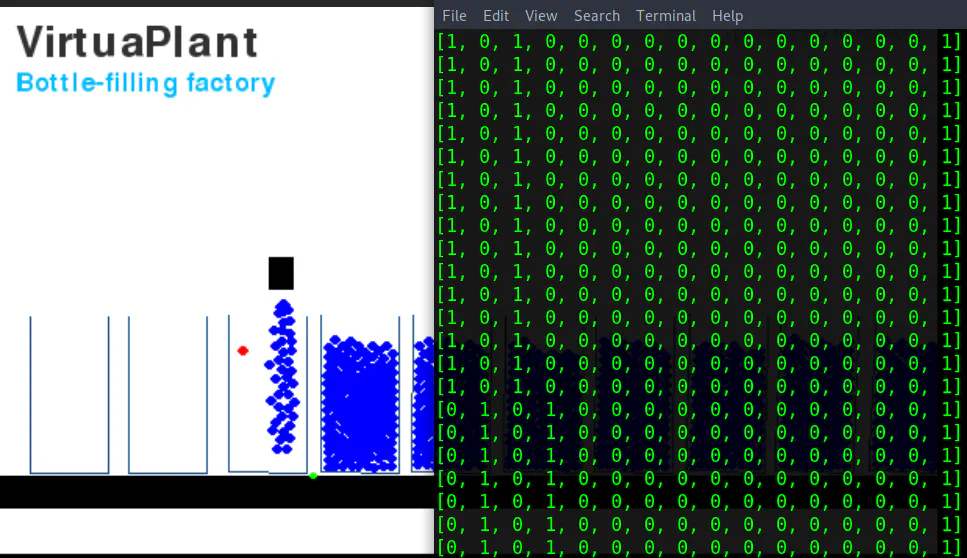 Side-by-side ICS plant and registers